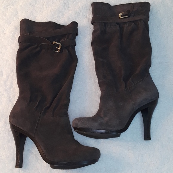 Michael Michael Kors Slouchy Tall Heeled Boots - Picture 1 of 8